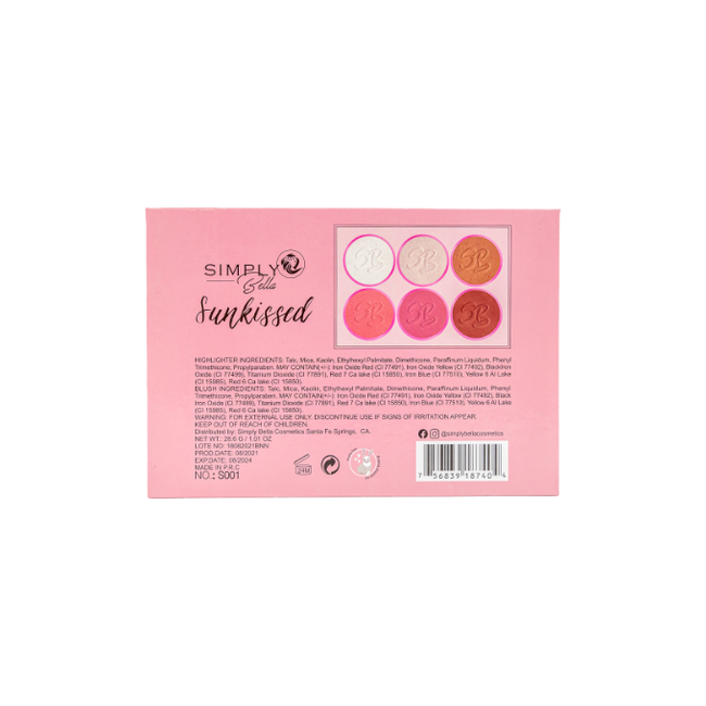 Sunkissed Highlighter & blush-simply Bella