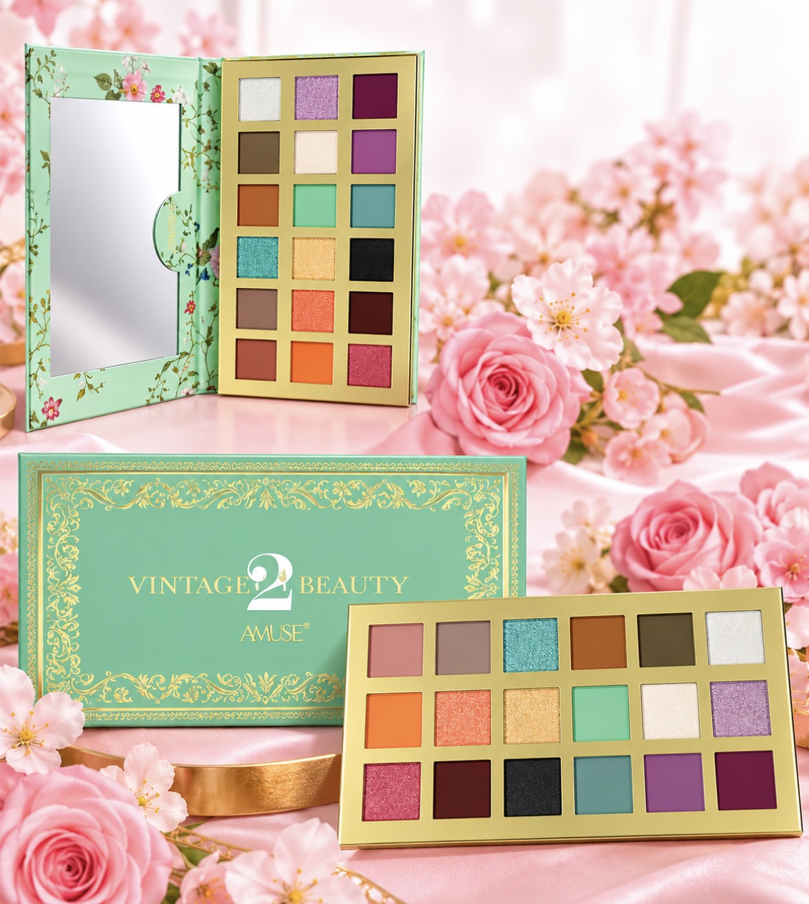 Amuze vintage beauty 2 eyeshadow palette